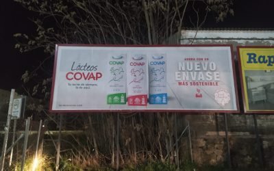 Nueva campaña de Covap: publicidad exterior